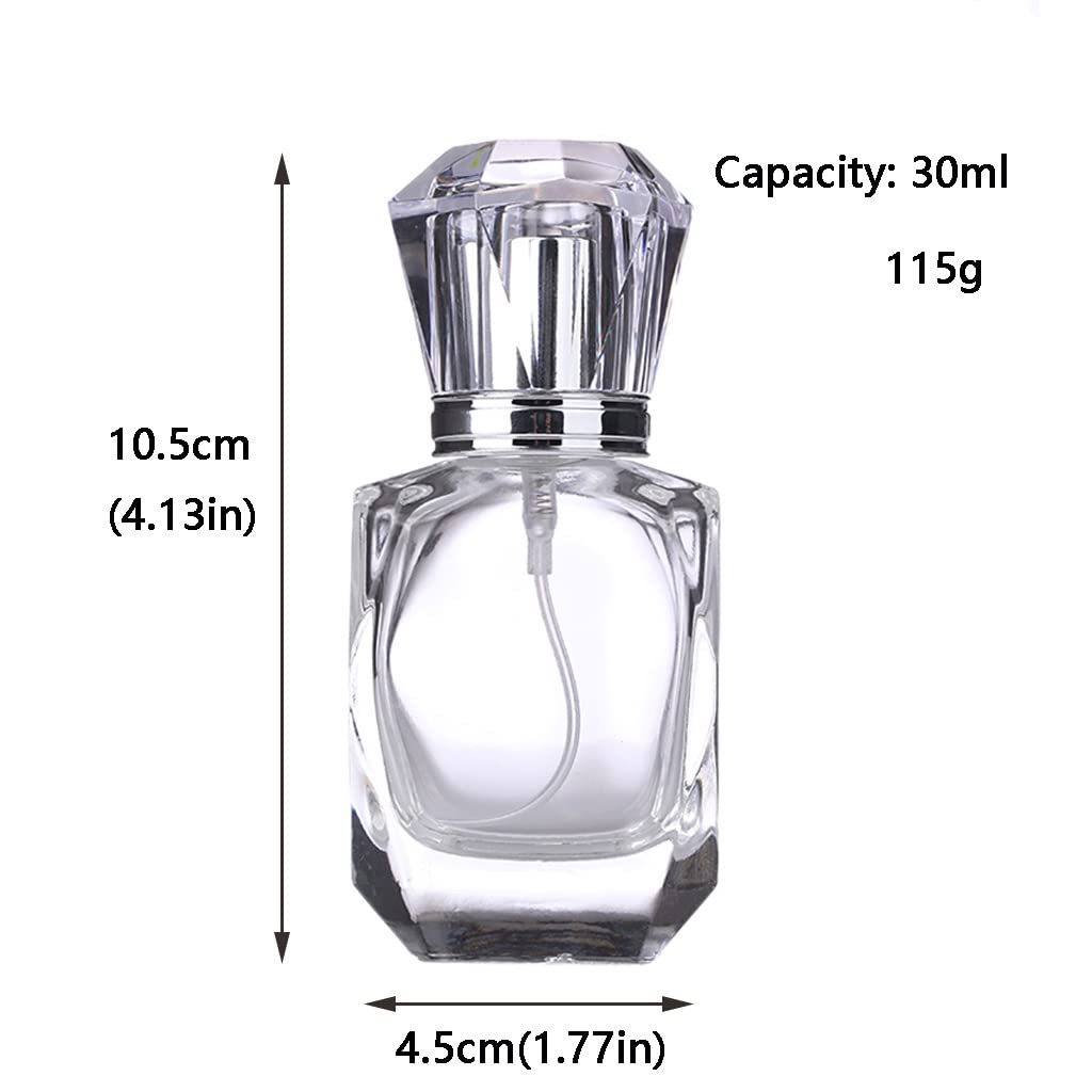 Butelka z kadzidłem, retro butelka z kadzidłem Butelka na perfumy z atomizerem, 30 ml Butelka z atomizerem na perfumy wielokrotnego użytku, do olejków eterycznych, perfum, pusta butelka na perfumy (ko