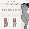 FeelinGirl Shapewear for Women Tummy Control Full Body Shaper Butt Lifter Thigh Slimmer Bodysuit for Women Daily Life