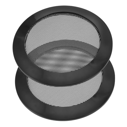 HAPINARY 2pcs Speaker Grills for Covers Easy Installation Car Speaker Protector Grills for Enhanced Audio Aesthetics