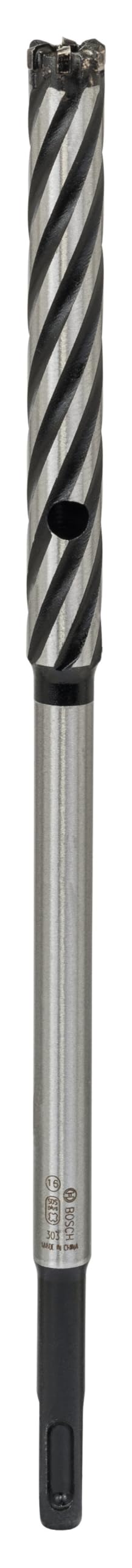 Bosch 1x PRO SDS Plus-9 Rebar Cutter Hammer Drill Bit (for Reinforced concrete, Cast iron, Ø 16,00 mm, Professional Accessory Rotary Hammer Drill)