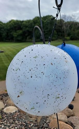 Miniatura 10 de Bug Ball Bola de repuesto, paquete de 3 unidades, sin olor, ecológica, mata moscas e insectos sin pesticidas ni electricidad, segura para niños y