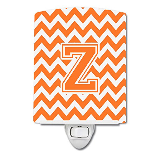 Lámpara de noche cerámica decorativa con motivo Chevron