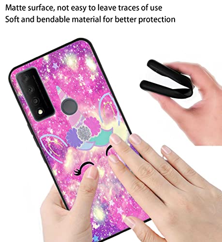 Jioeuinly Tcl 30 Xe 5G Case 30Xe 30V Compatible For Tcl 30 V 5G T781S Phone Case Cover + Film Soft Tpu Screen Protector Djs #TOP2