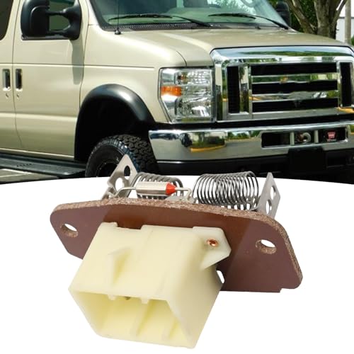 Image of MDEOOSKY HVAC Blower Motor Resistor Replacement for Ford E-150 E-250 E-350 E-450 E-550 Econoline Excursion F-250 F-350 F-450 F-550 F650 F750 F53, 4C2Z19A706AA F6UZ19A706AA 4P1363 973404 973-013