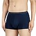 DAVID ARCHY Men's 4 Pack Micro Modal Drop Needle Underwear Soft Breathable Trunks (L, Wine/Navy)