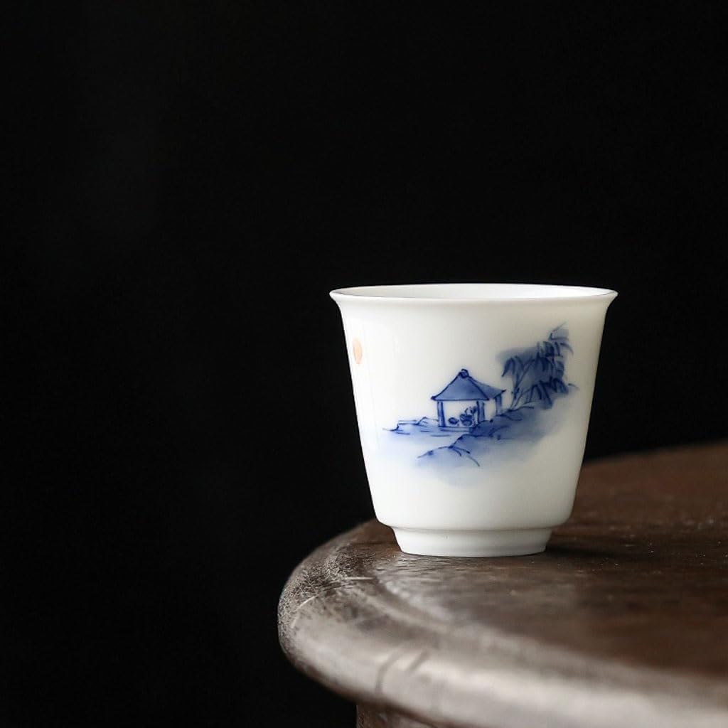 GSOUL Kungfu Tea cup Tea House Cup Personal Owner Home Kitchen Exquisite Chinese Style Kung Fu Set Tasting Single Small Tea Cups