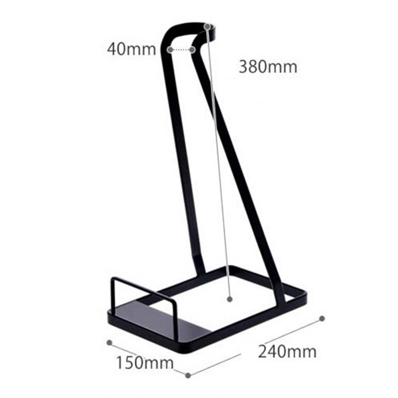 Staubsauger Aufbewahrungsregal Haushalts-Aufbewahrungsgestell aus Stahl, Staubsaugerständer for V6/V7/V8/V10 Universal-Stielreiniger, leicht(White)