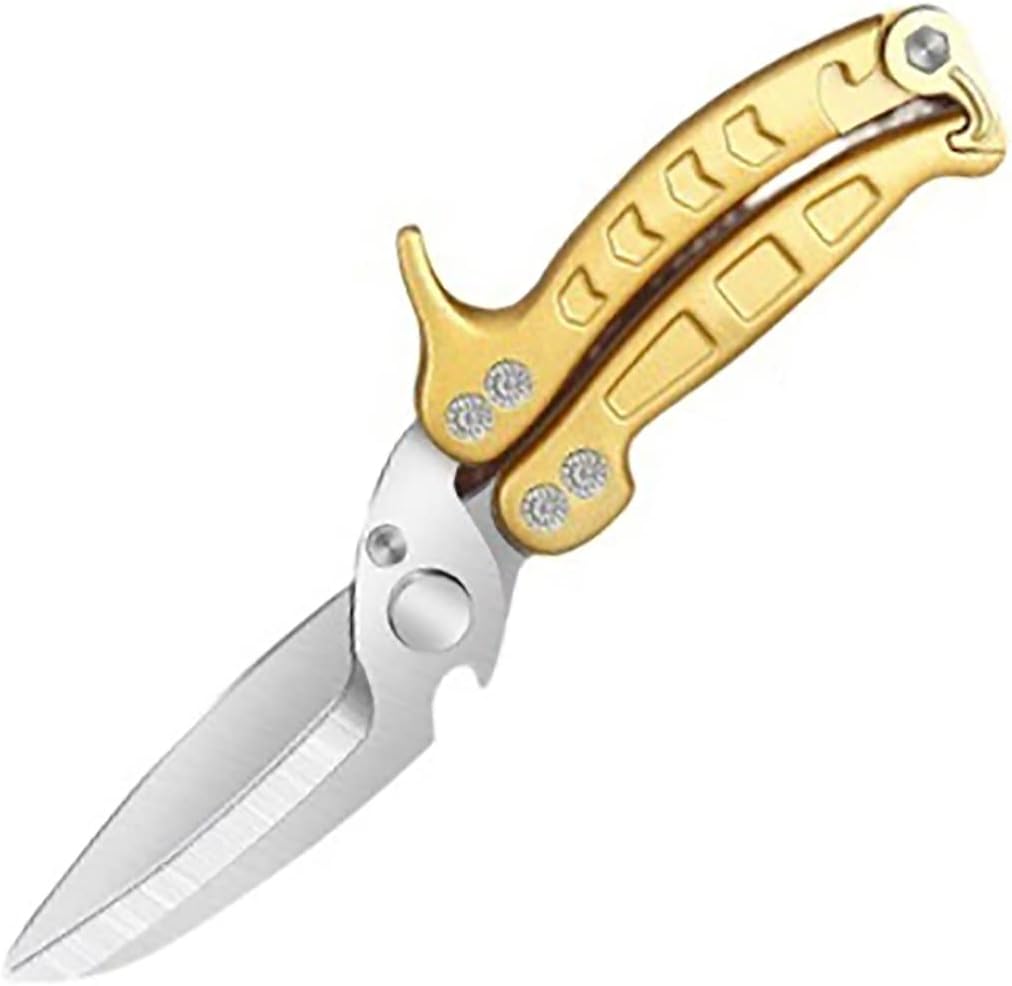 Kitchen Scissors Multipurpose Ultra-Sharp Stainless Steel Professional Kitchen Scissors(Red)