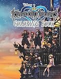  Kingdom Hearts Coloring Book: 30+ beautiful illustrations of Kingdom Hearts for kids and adults