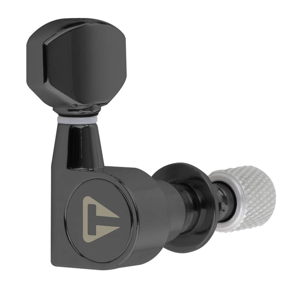Traveler Guitar Locking Tuners Electric Guitar Tuning Key (LT BLK), Black - Image 2