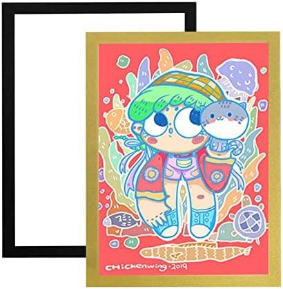 Imtrub Kids Art Frames, Front-Opening, Great for Kids Drawings, Artworks, Children Art Projects, Schoolwork, Home (A3/A4, Set of 2)