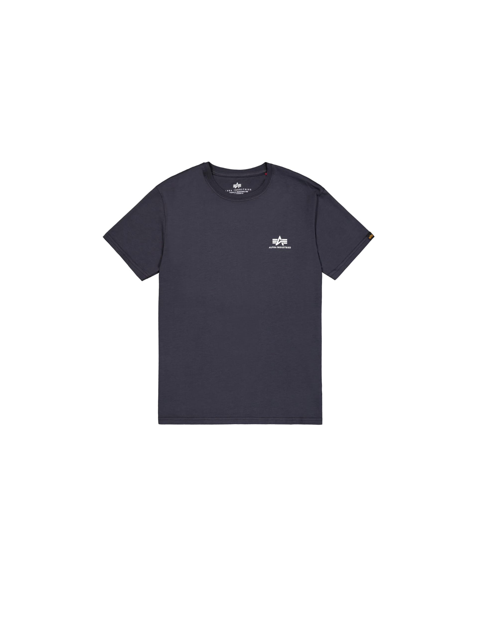 Alpha Industries Basic T Small Logo T-Shirt für Herren Navy