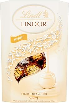 Lindt Lindor White Chocolate Truffles (200g) リンツのlindorホワイトチョコレートトリュフ（200グラム）