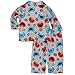 Sesame Street Boys' 2-Piece Button Front Pajama Set, Gray, 18 Months