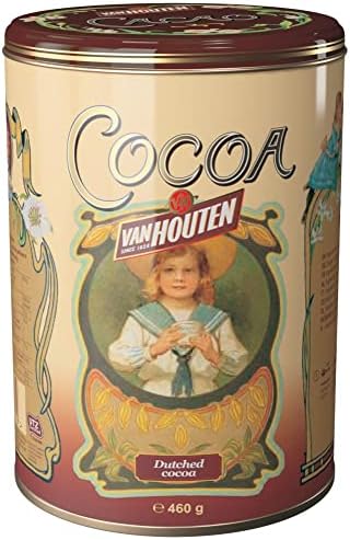 Van Houten Cocoa Powder Yellow Tin 460g