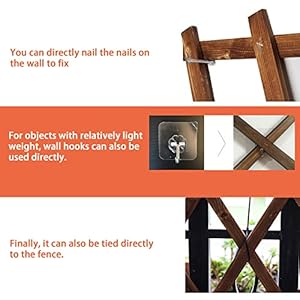 Wooden Lattice Wall 2Pack-Expandable Plant Garden Trellis for Climbing Plants Outdoor Air Plant Vertical Rack Wall Decor for Room Patio Wooden Lattice Wall 2Pack Expandable Plant Garden Trellis for Climbing Plants Outdoor Air Plant Vertical Rack Wall Decor for Room Patio