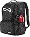Nfinity Sparkle Backpack for Cheerleaders – Dazzling Glitter Finish, Extra Durable & Lightweight, Ideal for Travel, Fun Outings, and Adventures - Ample Storage with Adjustable Comfort Straps
