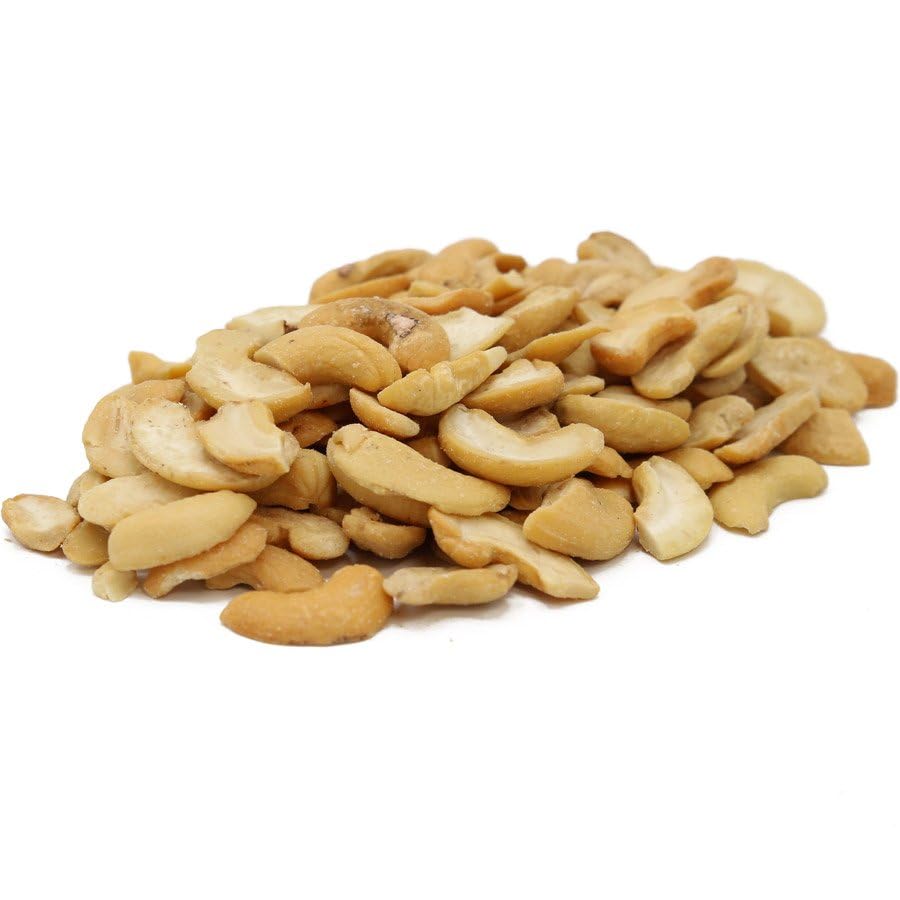 C.J. Dannemiller Cashew Halves, Bulk 10 LB Box, RAW, Split Cashews Perfect for Snacking, Cooking, Trail Mixes