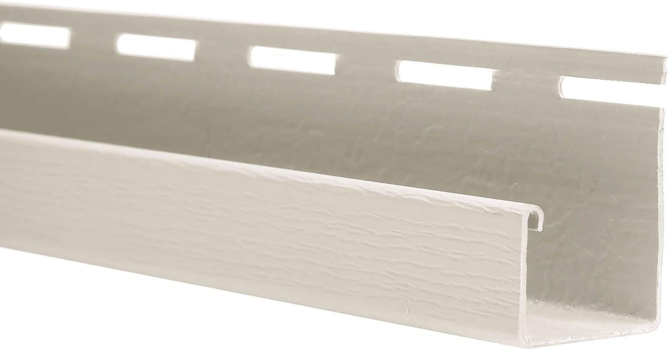 The Foundry 1" Vinyl J-Channel - Carton of 20 Pieces