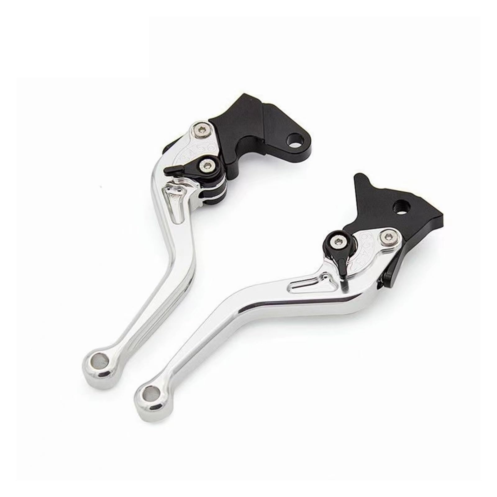 Ywqjiopm Silver 147Mm Motorcycle Brake Clutch Lever Motorcycle Brake Clutch Levers For Gsxr750 Gsxr600 K6 K7 K8 K9 2006-2010 Adjustable Brake Clutch Levers Handle