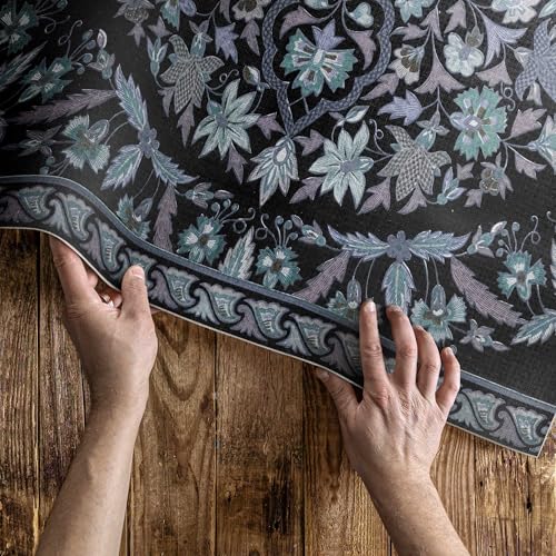 Tapis de jardin imperméable 100x150 anti-décoloration pour sol de balcon - 5
