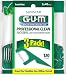 GUM Professional CLEAN Flossers (40 Flossers, Pack of 3) Fresh Mint, Extra Strong Floss