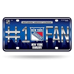 NEw York Rangers License Plate