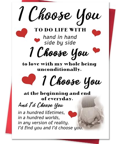 Smithtuy Anniversary Card & Gifts for Men Women Husband Wife Couple Boyfriend Girlfriend Him Her,Happy Wedding Anniversary Cards Gifts for Husband Wife Couple Partner