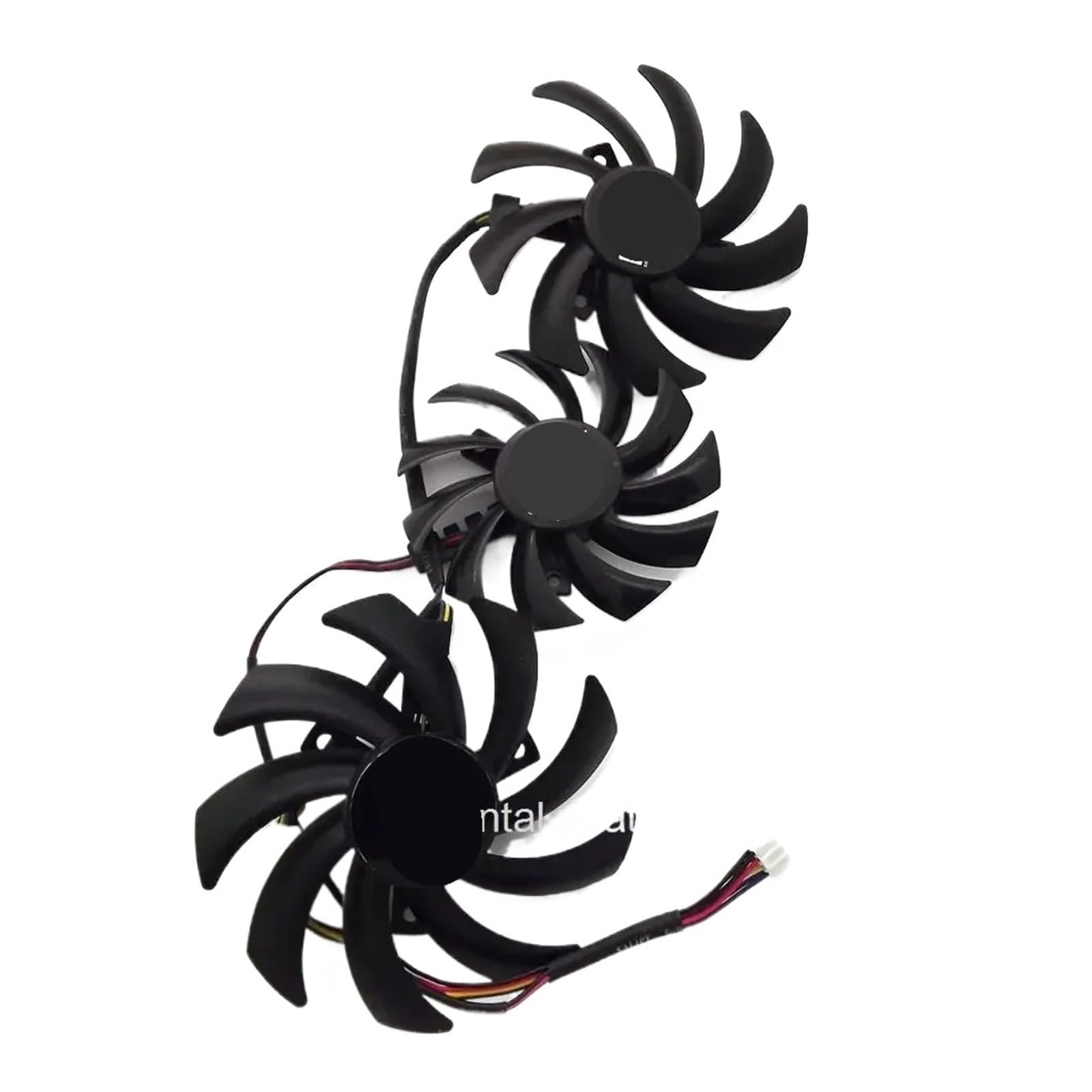 3 sztuki/PLD09210D12HH PLD08010S12HH DC12V 4Pin Video R9 270X 280X 290X Steam-X Fan