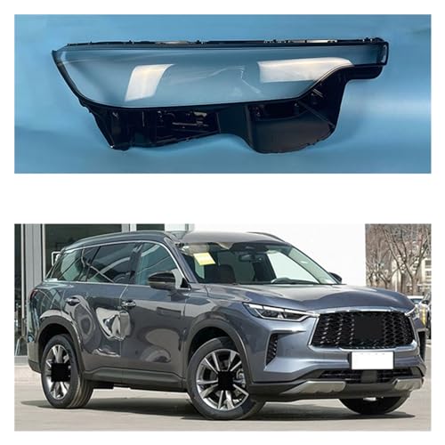 Abat-jour de phare transparent Infiniti QX60 2022 optique gauche droit
