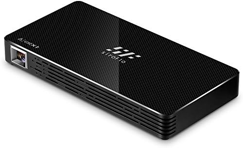 Projectors, Mini Projector, Portable DLP Mini Projector, Siroflo Android 7.1 Video Projector Full HD 1080P WiFi Bluetooth HDMI Input Home Theater for iPhone/ Android/ PS4/ PS3/ PC/ Laptop/TV Box.