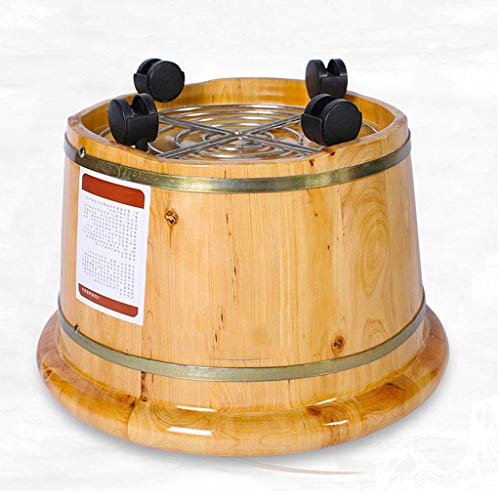 Baño de pies madera para masaje y spa miniatura 4