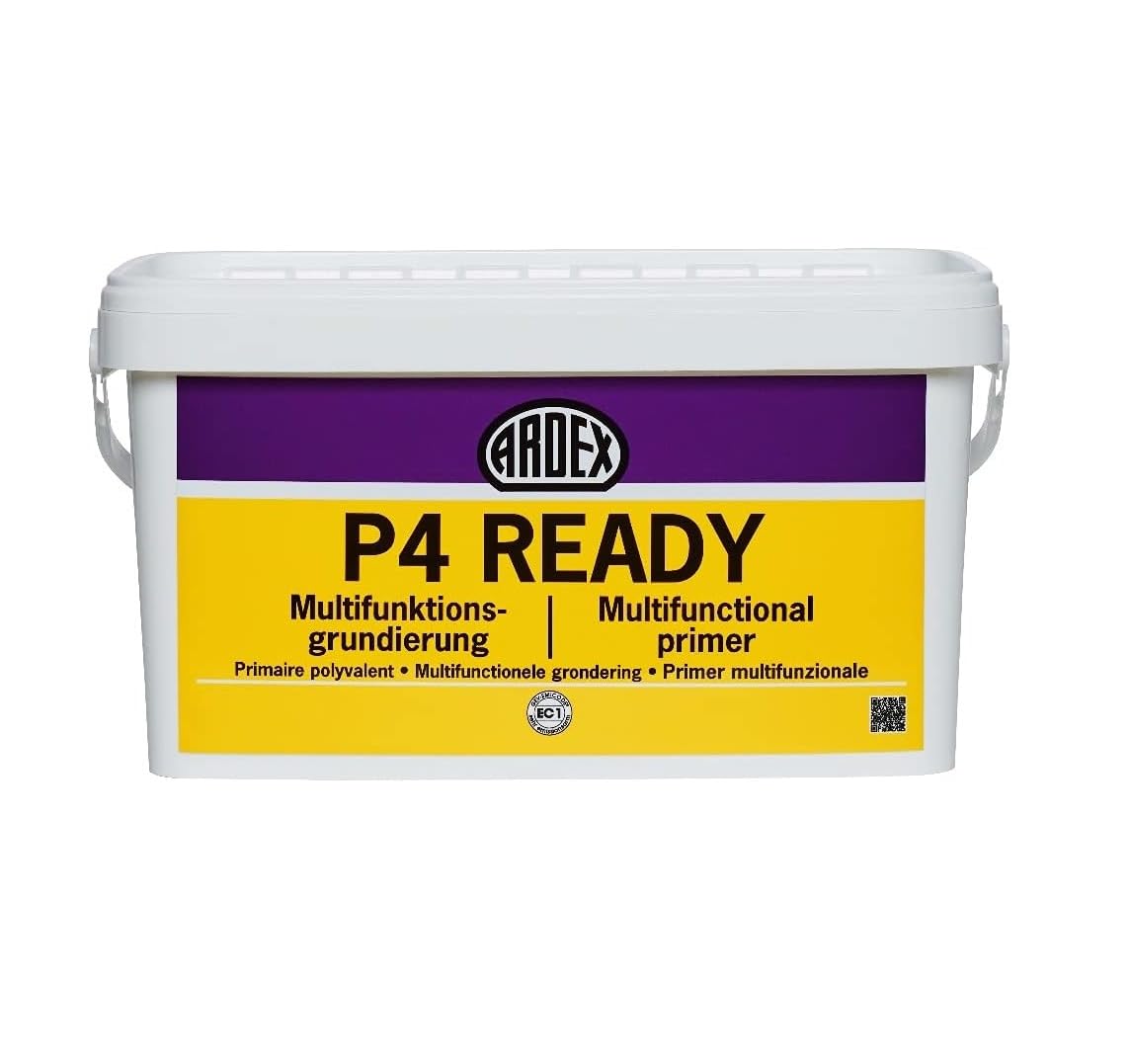 Ardex P4 - Grunt wielofunkcyjny szybkoschnący do podłóg, ścian i sufitów, 2 kilogramy