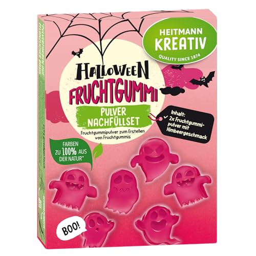 HEITMANN KREATIV Halloween Fruchtgummi Farb-Nachfüllset - Himbeeraroma