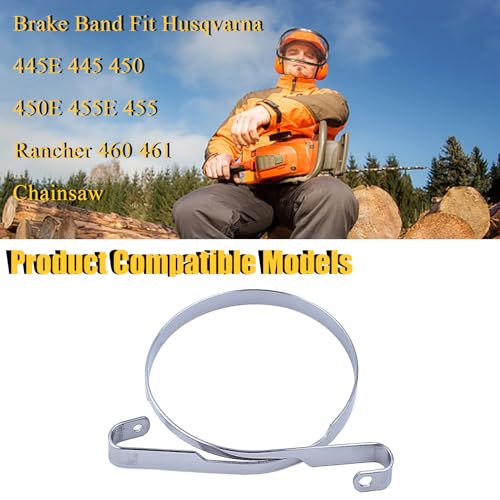 Haishine B0457H Brake Band Fit Hus 445E 445 450 450E 455E 455 Rancher 460 461 Chainsaw thumb #2