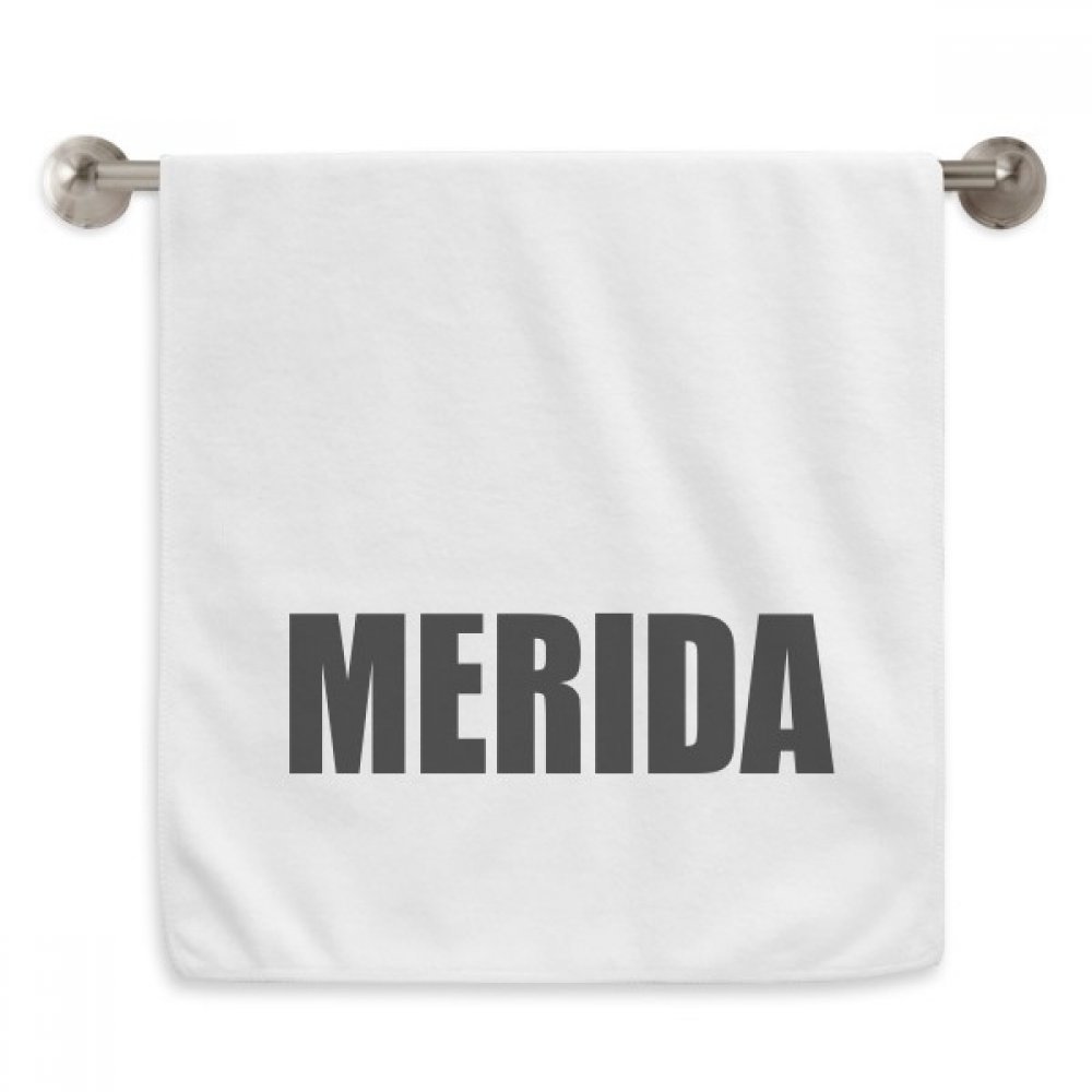 Serviettes moelleuses Merida Venezuela pour peaux sensibles serviette blanche 13X29