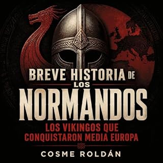 Diseño de la portada del título Breve historia de los normandos: Los vikingos que conquistaron media Europa