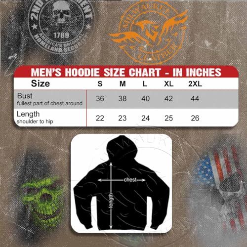 Milwaukee Leather Men's Heavy Cotton Printed Pullover Hoodies - MPMHXX3