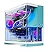 Skytech Gaming Aqua Gaming PC, AMD Ryzen 7 7800X3D 4.2GHz, AMD RX 9060XT 16GB, 1TB Gen4 NVMe SSD, 32GB DDR5 RAM 5600, 850W Gold ATX 3 PSU, 360 ARGB AIO, Wi-Fi, Win 11, Desktop