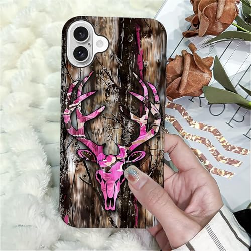 Coque iPhone 16 Plus pour fille idée cadeau motif rose