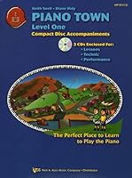 MP101CD - Piano Town Level 1 - Compact Disc Accompaniments (3 CDs) 0849773504 Book Cover