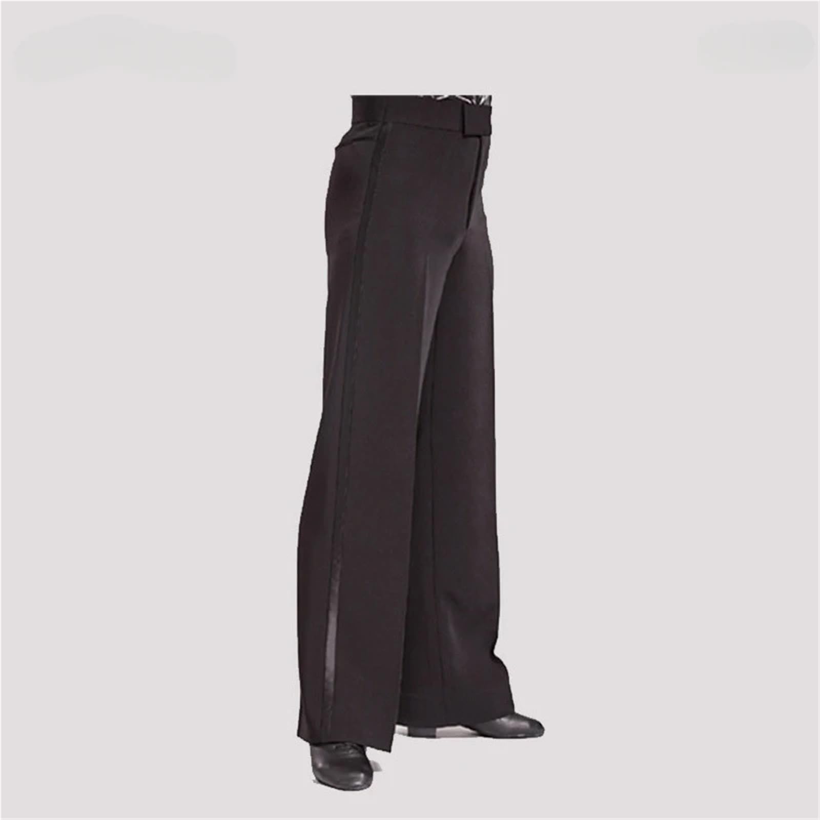 Pantalones De Baile Salón con Banda Lateral For Hombre, Rectos, Jazz, For Latino, For Práctica para Hombre, Salsa, Jazz, Danza