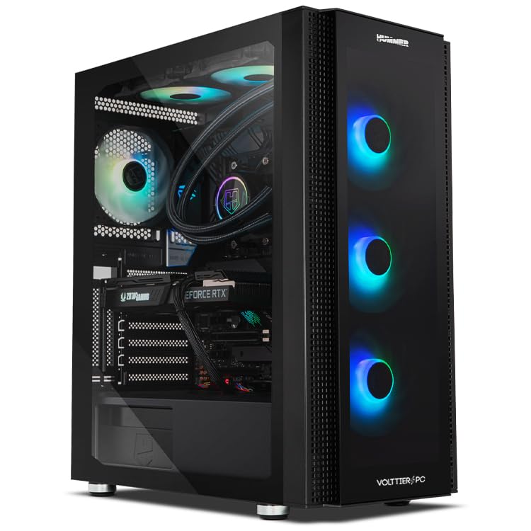 PC Gaming - VolttierPC - Intel Core i9-12900KF / NVIDIA RTX 5070 12GB / 32GB RAM / 2TB SSD NVMe/Windows 11 Pro