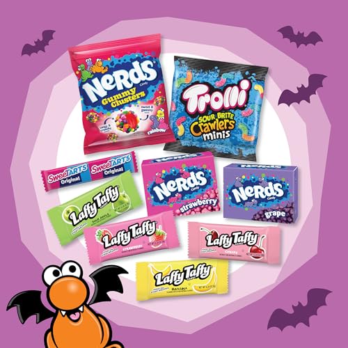 Nerds Core Winners Halloween Candy Variety Bag, Trick or Treat, 180 Ct - image 3