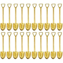 pson 20Pcs 6 Inch Shovel Shape Demitasse Stainless Steel Coffee Spoon for Dessert, Tea, Ice Cream, Appetizers, Party SuppliesStyle1, Gold