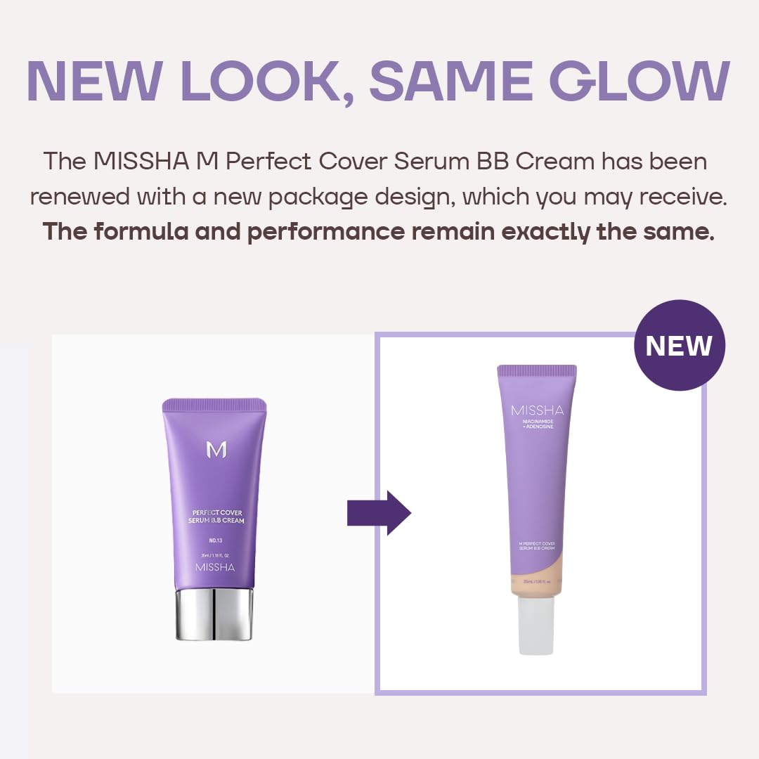 MISSHA M Perfect Cover Serum BB Cream - Medium Tan -3