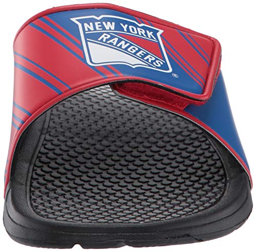 Image of FOCO Men's NHL Team Logo Sport Shower Legacy Slide Flip Flop Sandals