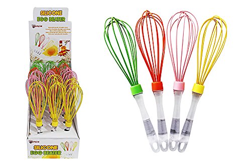 Diamond Visions Max Force 11-1116 Silicone Whisk Set in Assorted Colors (3 Whisks)