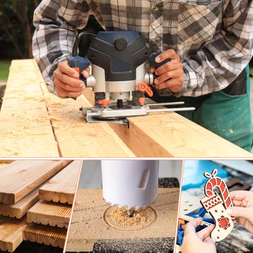 3 Stück Fräser für Oberfräse 8mm Schaft, Holz Fräser Router Bit, Gerade Fräser, 8mm Schaft Nutfräser Holzfräser Fräser für Holz Fräser Schneiden Nutfräsen 3mm,4mm,5mm