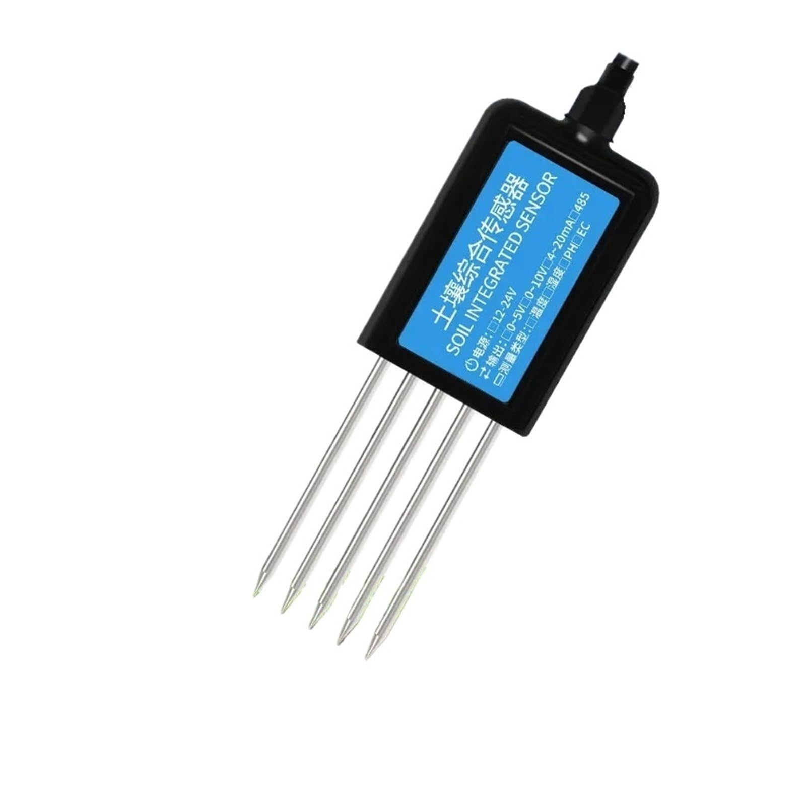 Czujnik gleby miernik 7 w 1 RS485 temperatury wilgotności przewodności azotu fosfor potasu pH (RS485 PH)